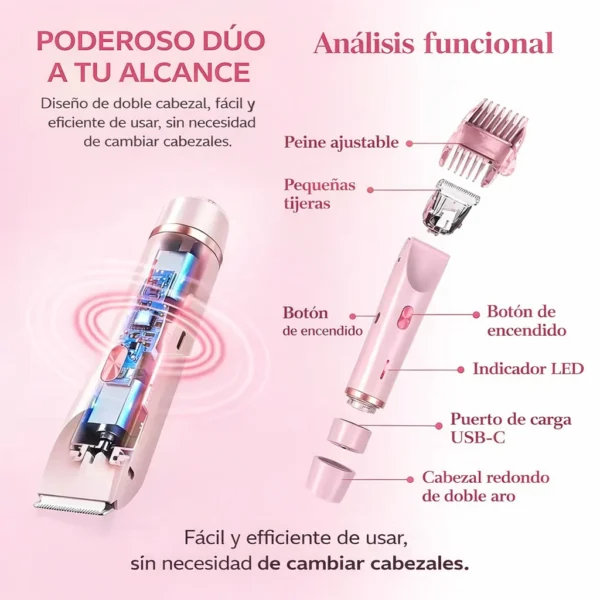 Depiladora Eléctrica Para Mujer