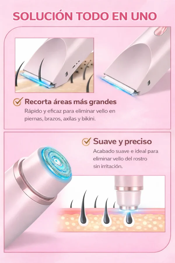 Depiladora Eléctrica Para Mujer